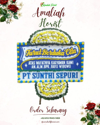 Papan Bunga Duka di Legok Kidul