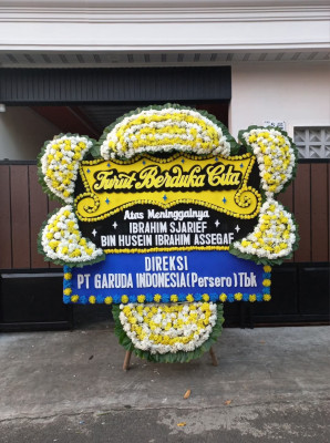 Papan Bunga Duka di Legok Kidul