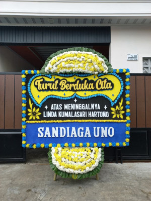 Papan Bunga Duka di Legok Kidul